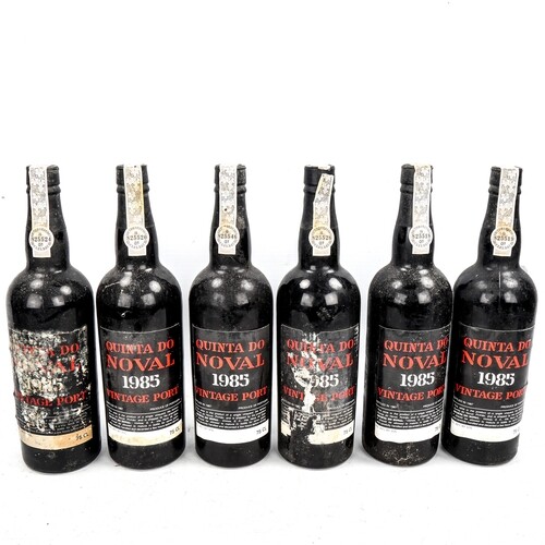 6 Bottles of Quinta Do Noval, 1985 Vintage Port