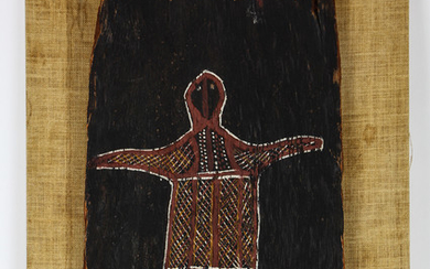 Australian Aborigine bark painting