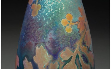 79359: Weller Pottery Sicard Berries Vase, circa 1905 5