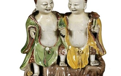 Chine Période Qing. Kangxi (1662-1722) Dieux... - Lot 59 - Paris Enchères - Collin du Bocage