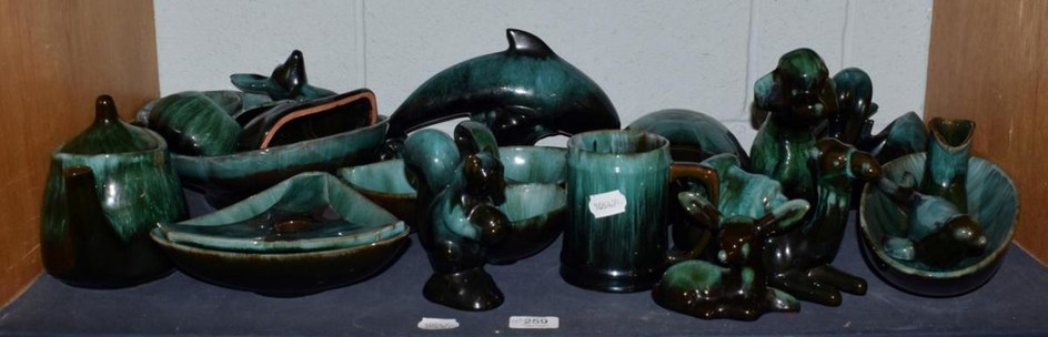 A Beswick pottery model of a palomino; a Beswick pottery...
