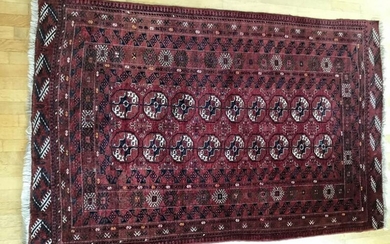SOLD. A Bochara rug, Persia. C. 1940-1960. 200 x 120 cm. – Bruun Rasmussen Auctioneers of Fine Art