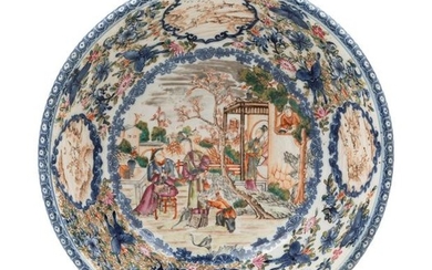 A Chinese Export Famille Rose Porcelain Bowl Diam 10