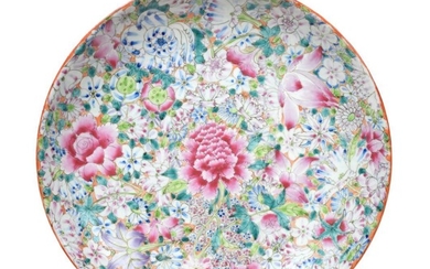 A Chinese Porcelain Saucer Dish, Qianlong reign mark but not...