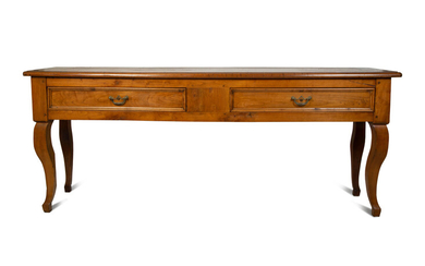 A French Provincial Fruitwood Sideboard