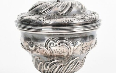 A George II Sterling Silver Covered Sugar