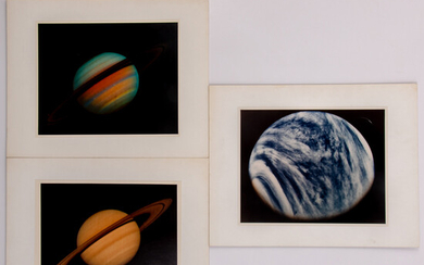 A Group of Three NASA Chromogenic Photographs