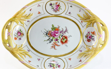 A Herend porcelain harvest platter