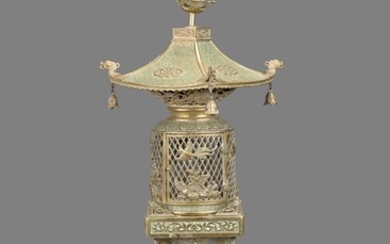 A Japanese Bronze Lantern