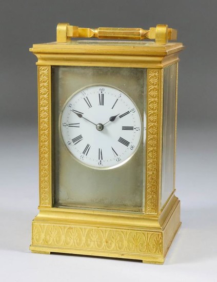 A Late 19th Century French Carriage Clock, by A....