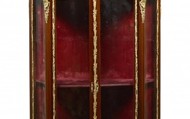 A Louis XV style display cabinet