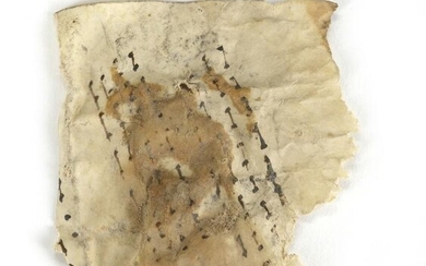 A PARCHMENT CODED LETTER, PROBABLY EGYPT, 12TH-13TH