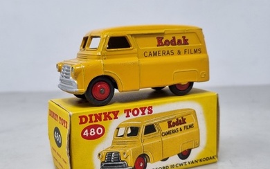 A boxed Dinky Toys No.480 Bedford 'Kodak' Van, Nr M-M, box s...