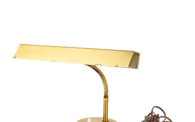 A brass desk lamp, Boréns, 1960-70's.
