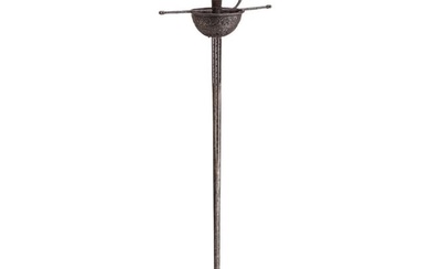 A cup-hilt rapier in Italian 17th century style, historicism, 19th century