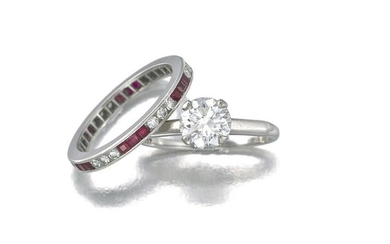 A diamond ring set