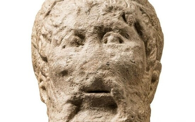 A head fragment, German, circa 1500
