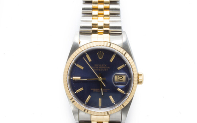 A two-tone wristwatch, Oyster Perpetual DateJust, Rolex