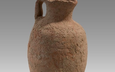ANCIENT Holy Land Bronze Age Terracotta Jug ca. 2000 BC.