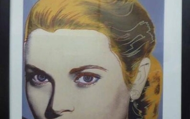 ANDY WARHOL 'Grace Kelly', lithograph, from Leo Castelli gallery,...