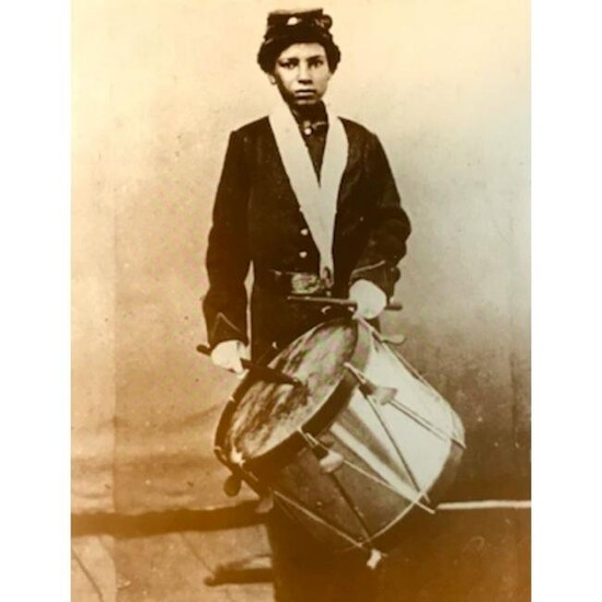 African American History, Contraband Drummer Boy Photo