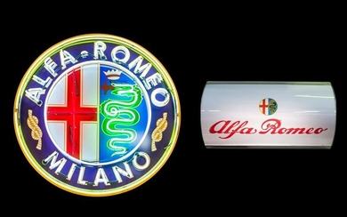Alfa Romeo Neon and Illuminated Signs
