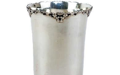 An Art Nouveau Sterling Silver Cup