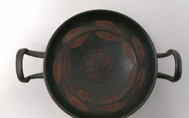Ancient Greek, Hellenistic Ceramic Apulian Kylix - (1)