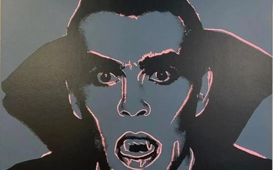 Andy Warhol "Dracula" Screenprint