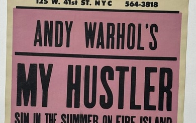 Andy Warhol My Hustler Poster