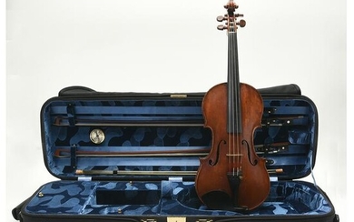 Antonio Sgarbi Labeled Violin with Richter and Sachsen