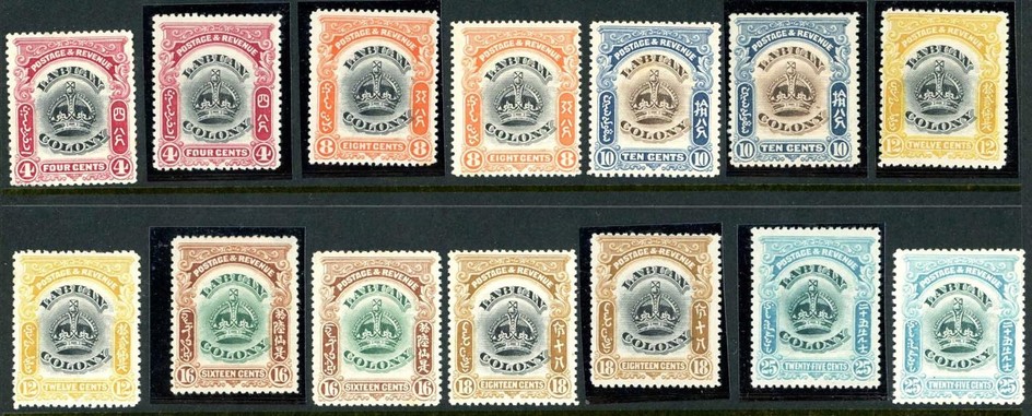BRITISH ASIA - MINT & USED SELECTION ON STOCKPAGES - inc. Br...