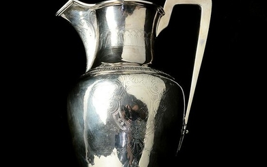 Ball, Black and Co. Sterling Silver Water Pitcher.