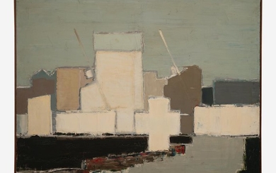 Benoît Gilsoul - Untitled (Abstract cityscape I)