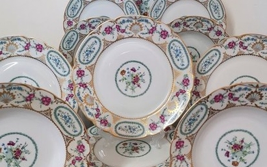 Bernardaud & Co. Limoges - dinner set (34) - Empire - Porcelain