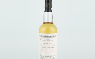 Brora Signatory Vintage The Un-Chillfiltered Collection 20 Year Old 1981 (1 BT70)
