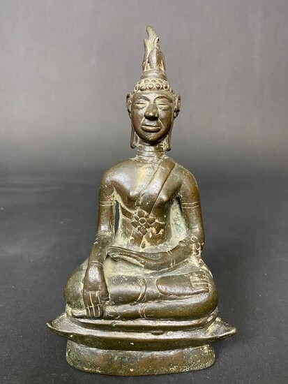 Buddha - Bronze - Laos - 17th century