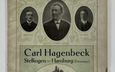 CARL HAGENBECK CATALOGUE OF ANIMALS