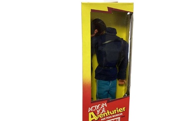 CEJI Arbois French Version Hasbro Group Action Joe Adventurier 12" action figure with flock hair, beard & eagle eyes (Head & Arms detached), Boxed No.7945 (1)