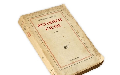 CELINE (Louis-Ferdinand). D’un château l’autre. 1 vol. in-8 broché. Paris Gallimard 1957. Edition Originale. Exemplaire...