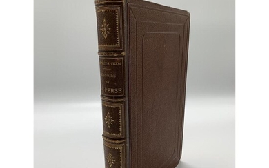 CHAMPOLLION-FIGEAC (Jacques-Joseph dit ) "Histoire de la Perse (Asie orientale )". Paris, Arnauld de Vresse 1860. Gd in-8 dem...
