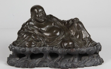 CHINE, VERS 1900-1920 Sujet en bronze de... - Lot 59 - Osenat