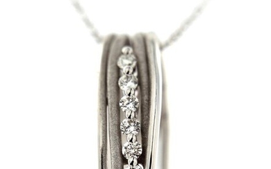 Camilli - 18 kt. White gold - Necklace with pendant