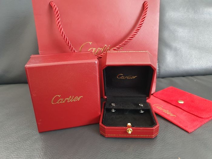 Cartier - 18 kt. White gold - Earrings
