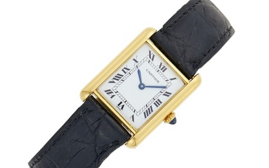 Cartier Paris Gold 'Tank' Wristwatch, Ref. 60001