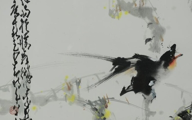 Chinese Painting of Birds by Zhao Shaoang