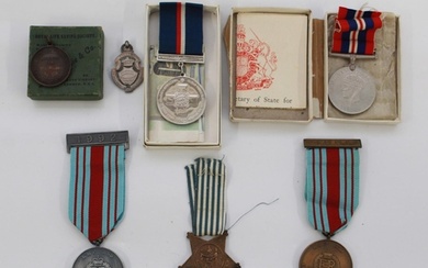 Collection of Medals and awards. 1939-45 War Medal. Malta An...