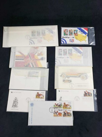 Collection of US Postal Service Stamps and Covers