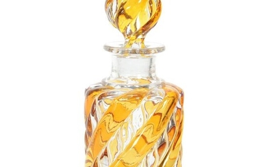 Cologne Bottle Attributed to Val St. Lambert