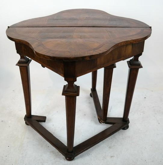 Continental-Style Triangular Games Table